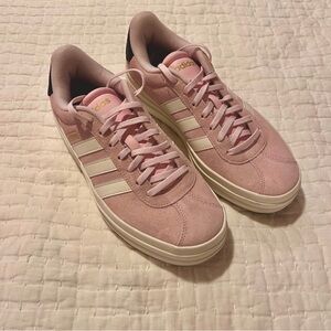 Adidas Women's Platform Pink Sneakers